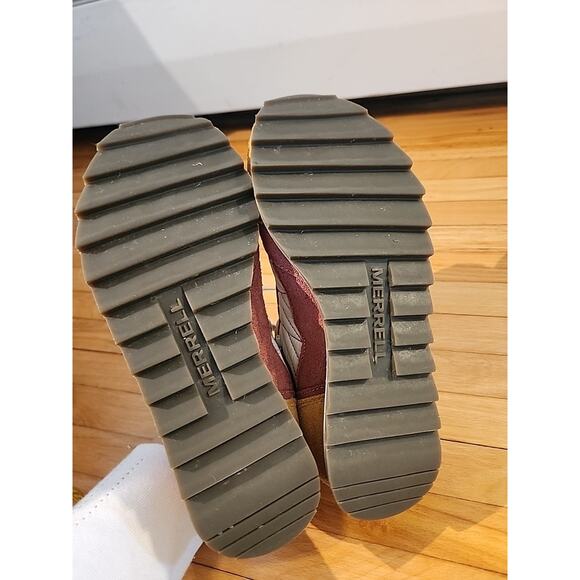 MERRELL Alpine Tan Multicolor Sneaker Gym Shoe Walking Comfort Size 7M READ - Picture 9 of 9